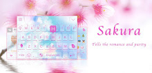 Sakura Theme Keyboard Emoji APK