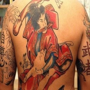 japanese samurai tattoo