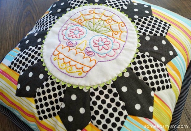 Sugar Skull Embroidery