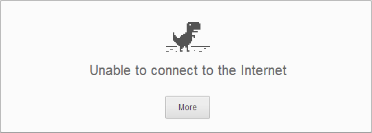 Chrome 30 offline dinosaur icon