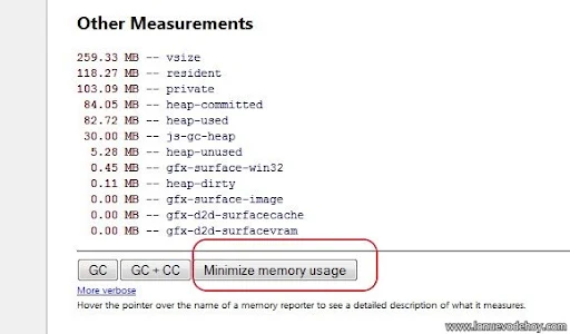 Reducir el uso de memoria en Firefox
