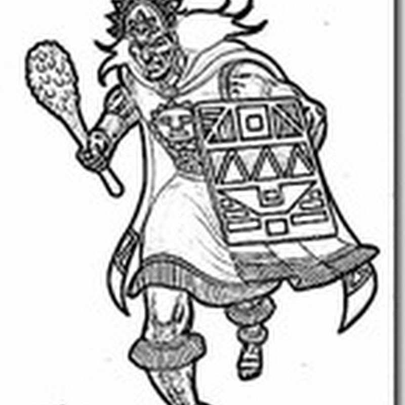 Guerreros Incas, dibujos color y colorear