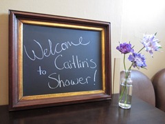 vintage inspired chalkboard sign from Ideas in Bloom