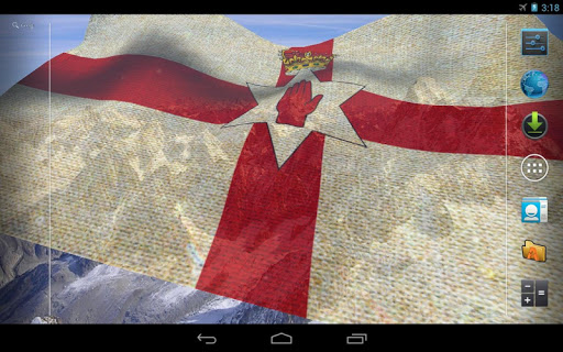 免費下載個人化APP|3D Northern Ireland Flag LWP + app開箱文|APP開箱王