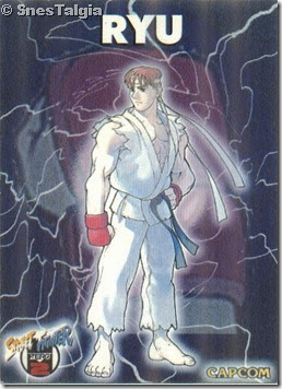 Ryu 1 - Card Street Fighter Zero 2