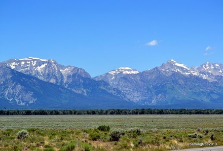 Our first look at the Tetons