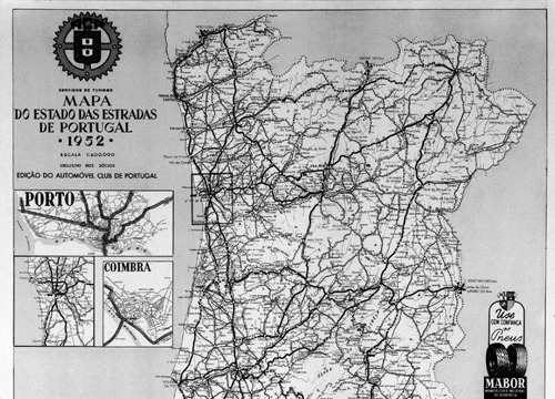 Mapa Estradas Portugal Acp Mapa Estradas Portugal Acp