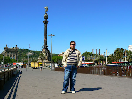 Statui Spania: monumentul lui Columb Barcelona