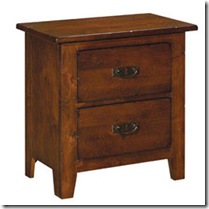 31-141 Stonewater nightstand for bedroom no 1 with twin bed