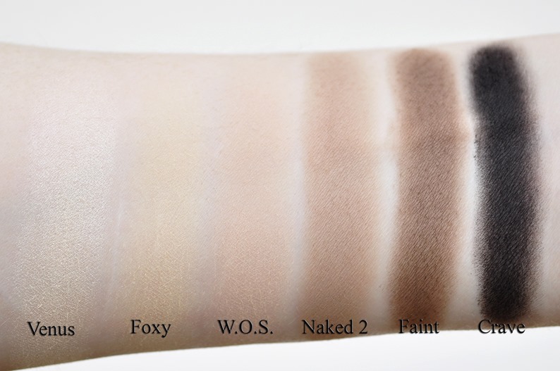 urban decay naked basics eyeshadow palette review swatches