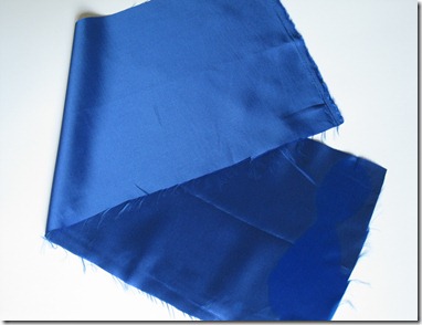 cobalt blue wedding ring bearer pillow and garter (1)