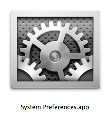 System Preferences icon