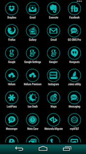 How to download VM6 Teal Icon Set lastet apk for android