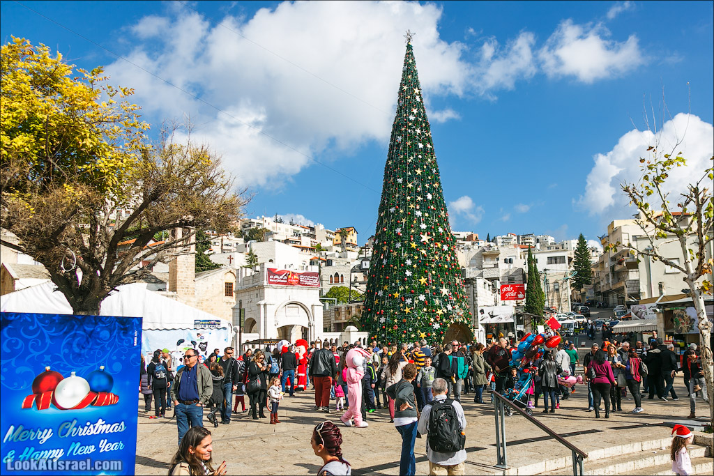 LookAtIsrael.com - Фото путешествия по Израилю | Рождество в Назарете | Christmas in Nazareth