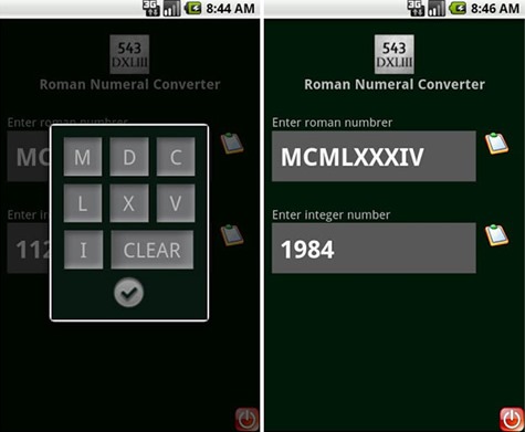 Conversor de números romanos