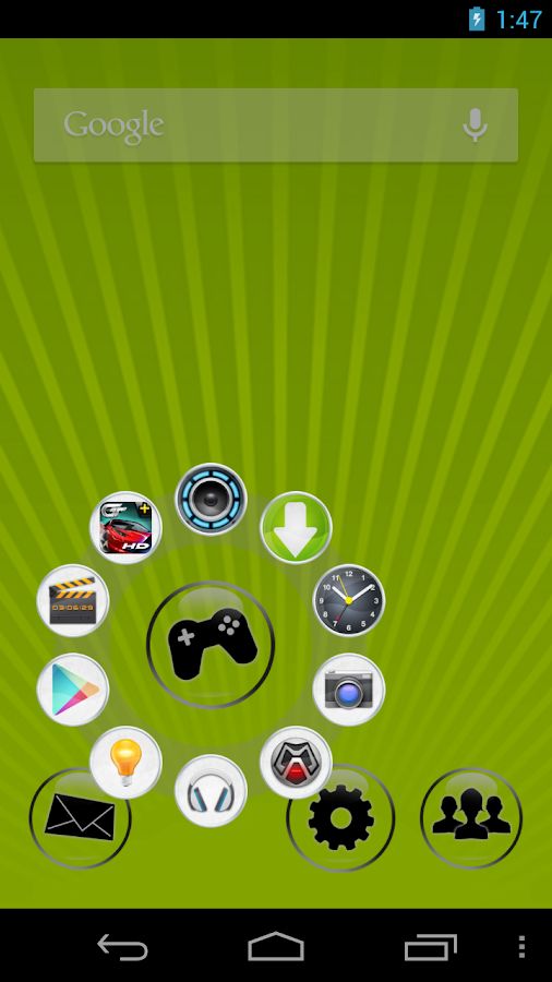 CircleLauncher light Android
