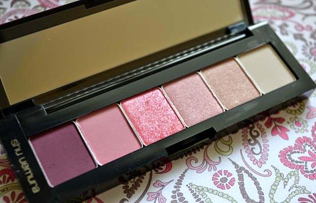 shu uemura pret a palette eye makeup in Pink Hues