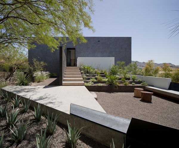 Diálogo House / Wendell Burnette Arquitectos casa-de-fachadas-minimalistas
