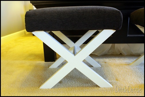 DIY X stool