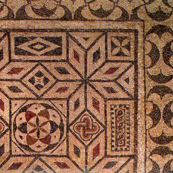 122 - Mosaico romano. Opus Tessellatum