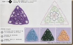 crochet triangle twenty-five