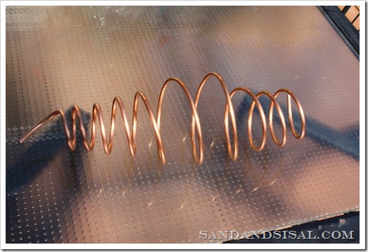 twisted copper tubing 