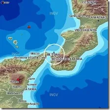 Terremoto nello stretto di Messina