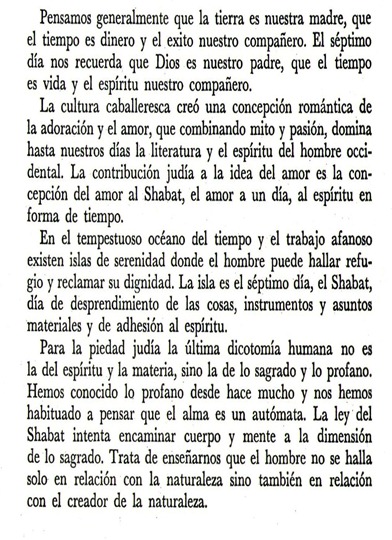 Shabat - Heschel 2 Vers. Impr.