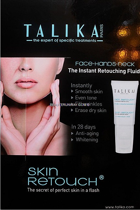 TALIKA SKIN RETOUCH primer conceal wrinkles fills fine lines brighten reduce imperfections redness REVIEW FLAWLESS SKIN