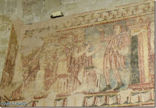 Pinturas murales siglo XIII - San Pedro el Viejo - Huesca