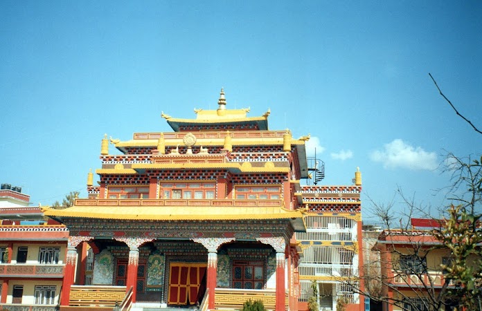 Obiective turistice Nepal: temple tibetane.jpg