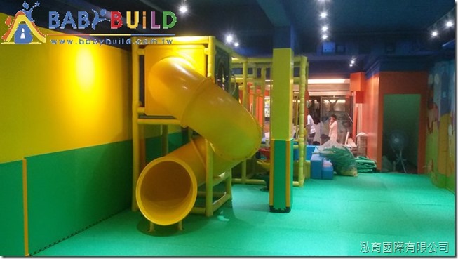 BabyBuild 室內兒童遊戲區施工收尾清潔作業