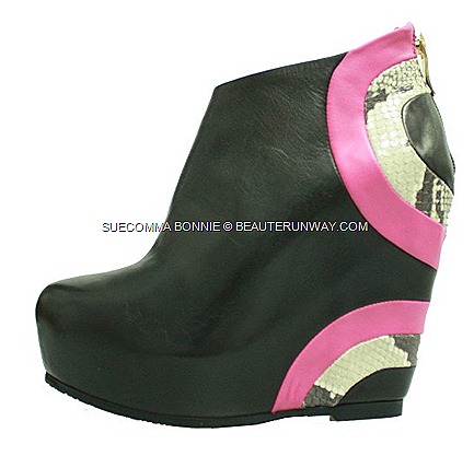 Suecomma Bonnie shoes korea wedges stilettos slipper mules high heels audi fashion festival future fashion now mastercard