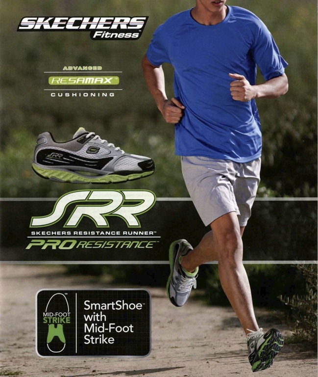 Nice "mid foot your ad promoting your "smart shoe" there Sketcher. : r/running