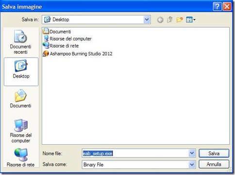 Salvare file nel PC agendo da Informazioni pagina di Firefox