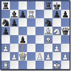 White played 17.Rxd7! 