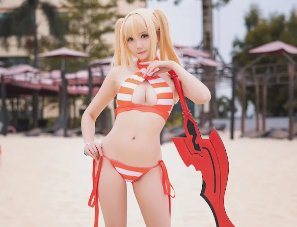 Coser@瓜希酱 尼禄水着