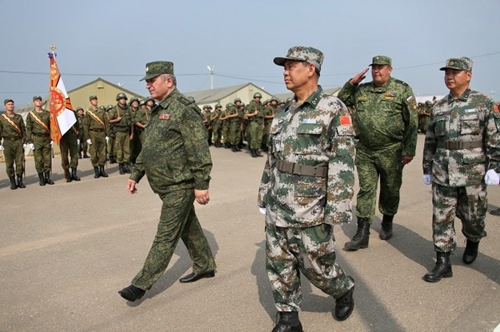 "Мирная миссия-2013": Торжественная церемония закрытия учений