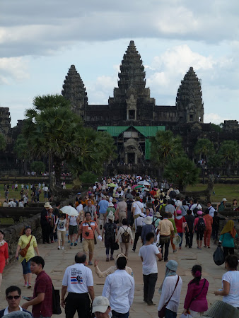 Templul Angkor Wat in Cambogia