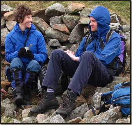 Sue and Paul at Humbleton Hill Fort