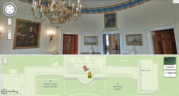 The-White-House-Google-Maps