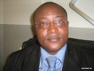 François Nzekuye, invité de Radio Okapi, février 2010.