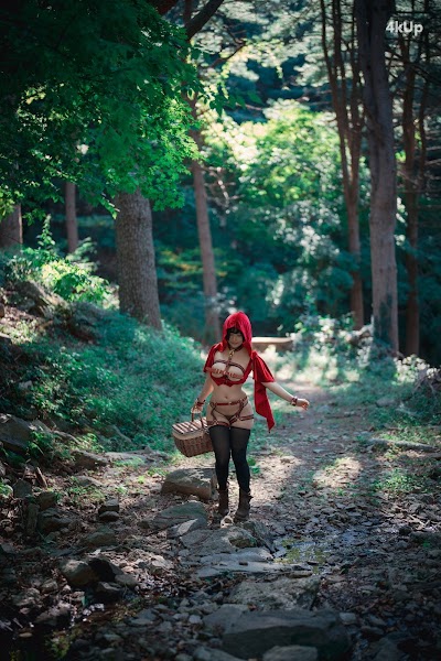 DJAWA Photo – Mimmi (밈미) Naughty Red Hiring Hood