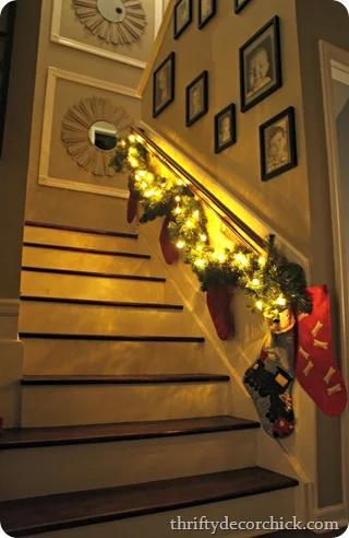 christmas stairs