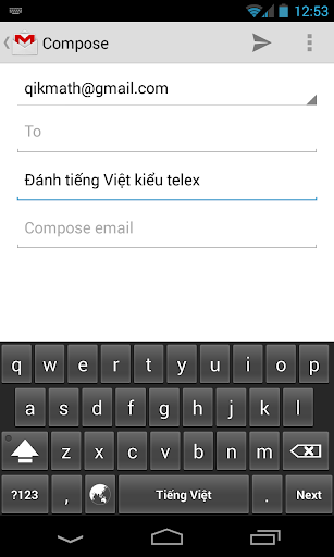 Việt Telex Keyboard
