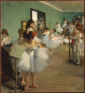 A aula de dança (Edgar Degas, 1874) – Metropolitan Musem of Art [www.metmuseum.org/collection]