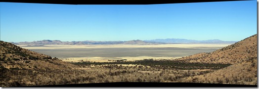 Jan 13, 2012: View off Mex-2 a bit west of the Sonora/Chihuahua border. Tried to show clarity of air