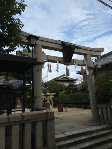 門真神社の鳥居