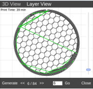 MatterControl - Layer by Layer Previewing