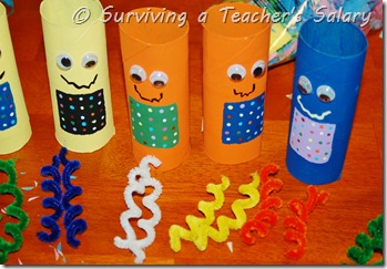 toilet paper tube craft robot craft for kids